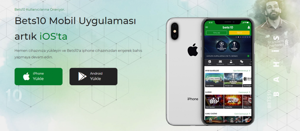 Bets10 Mobil Uygulama