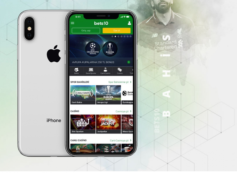 Bets10 Mobil Uygulama İphone’da