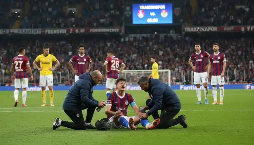 Trabzonspor’un Galatasaray Maçı Öncesindeki Sakatlık Krizi