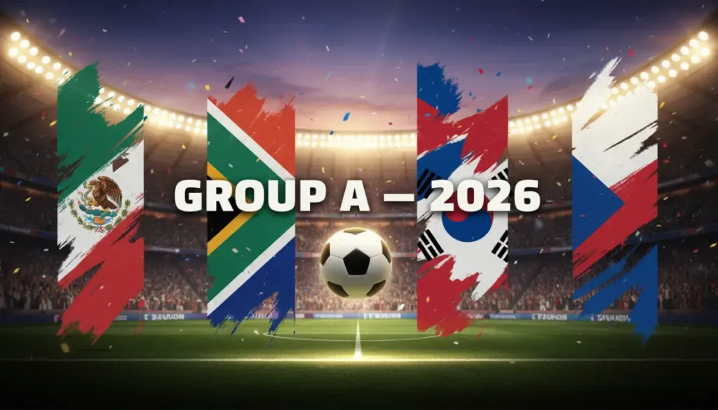 2026 FIFA Dünya Kupası A Grubu: Meksika, Güney Afrika, Güney Kore ve Çek Cumhuriyeti