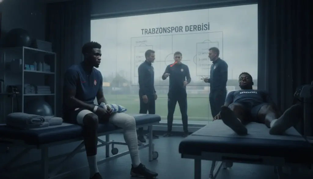 Derbi Öncesi Galatasaray’da Sakatlık Takibi